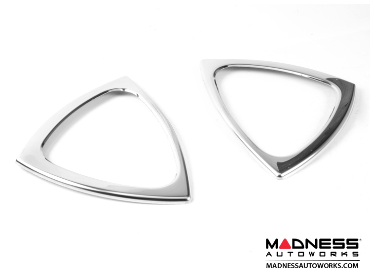 smart fortwo Door Handle Surround Trim Kit - 450 Model - Polished Stainless Steel 